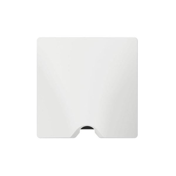 Sortie de câble IP21 dooxie livrée complète avec plaque finition blanc - 600323- Legrand