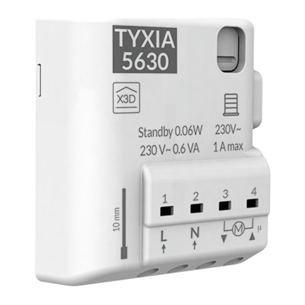 Récepteur radio pour volet roulant jusqu'à 1 A Tyxia 5630 Delta Dore 6351401