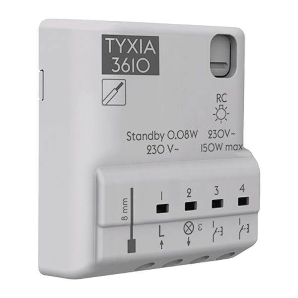Récepteur filaire éclairage avec minuterie Tyxia 3610 Delta Dore 6351427