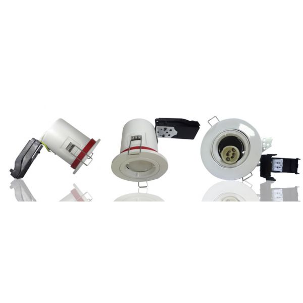 Spot BBC blanc orientable sans ampoule - Vision-EL - cH8P