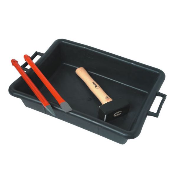 Kit ciseau + broche + massette+ auge