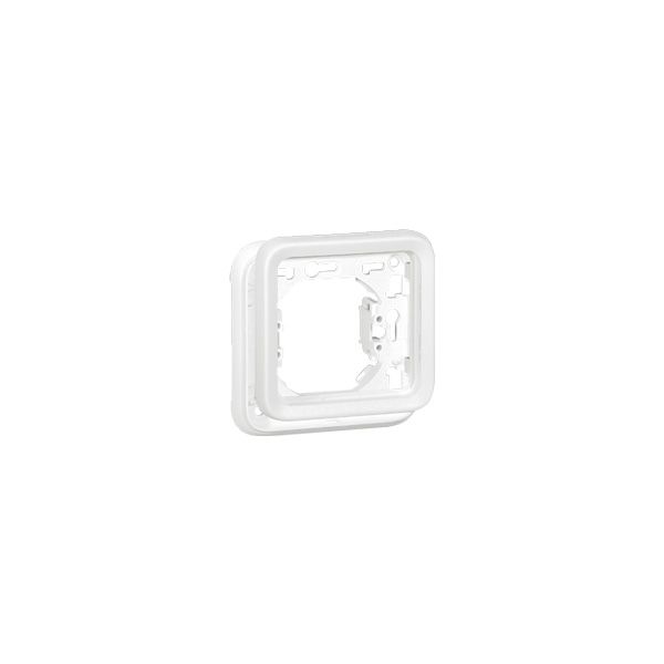 Support Plexo 1 poste - Blanc Artic