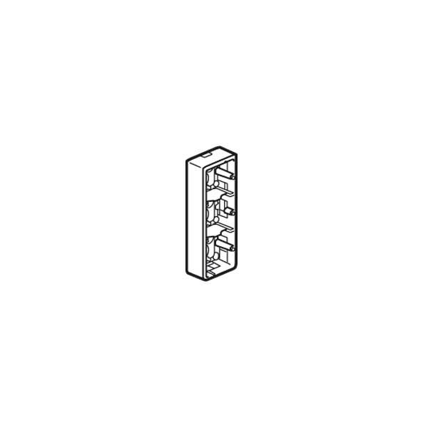 Cadre Saillie Legrand Mosaic 40mm – Pour 3x2 Modules Verticaux, Référence 080283, Neuf