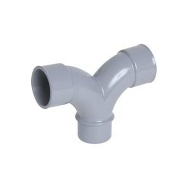 Coude Double Droit FF 90° diamètre 50