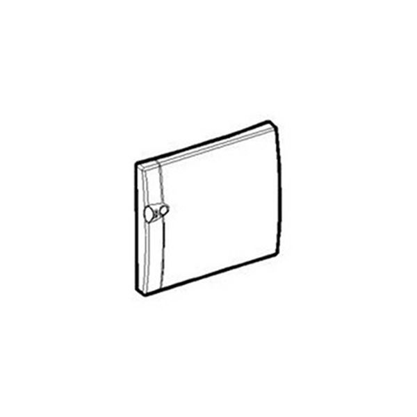 Porte opaque Pragma 4 rangées 18 modules