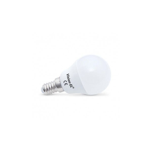 Ampoule LED E14 Bulb P45 4W 3000°K - 7463 - Vision-EL