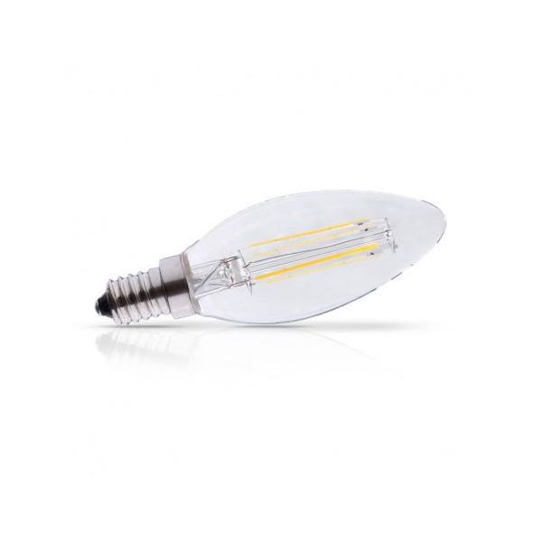 Ampoule Led E14 Filament Flamme 4W 2700K