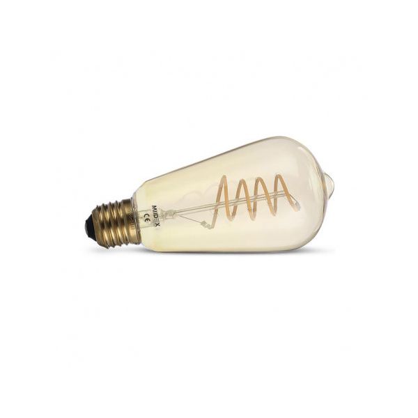 Ampoule LED E27 ST64 Filament Spirale 4W 2700K