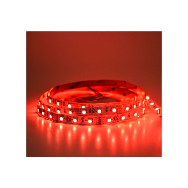 Bandeau LED Rouge 5 m 60 LED/m 14.4W/M IP20 12V