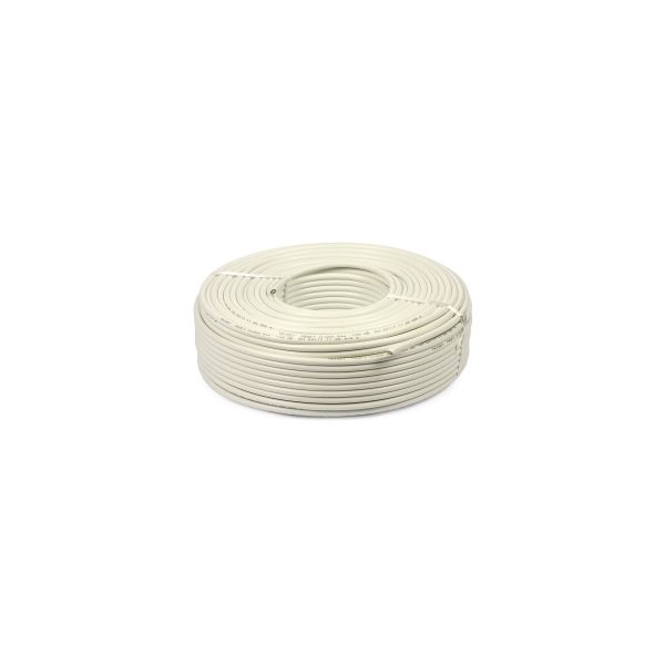 Câble souple blanc 2x1.5 en 100 mètres