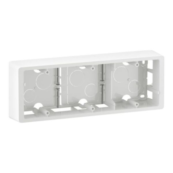 Cadre saillie Céliane 3 postes blanc Legrand CB0233