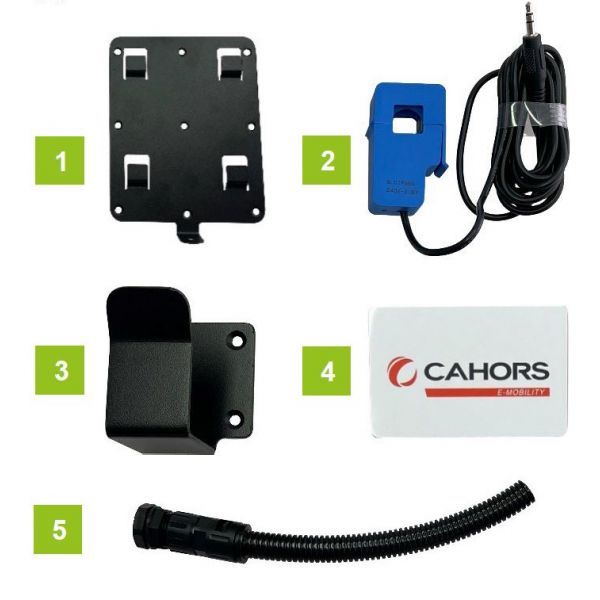 Kit recharge voiture électrique Cahors 7,4kW avec protections et coffret
