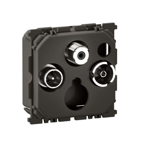 Prise TV-R-SAT DAB+ de la gamme Céliane référence CM0388 du fabricant Legrand.
