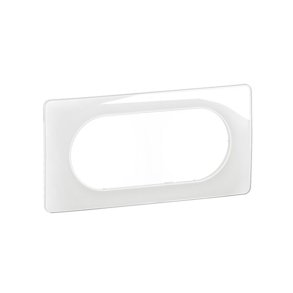 Plaque de finition Céliane Blanc Emaillé - 4/5 modules