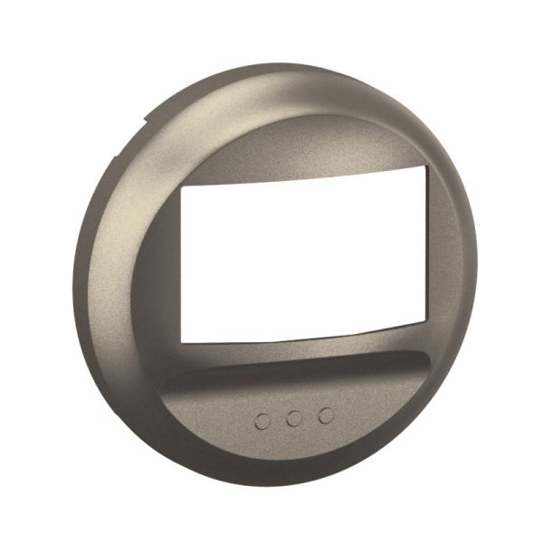 Enjoliveur pour détecteur avec dérogation Céliane - Titanium référence ct0051 de la marque Legrand.