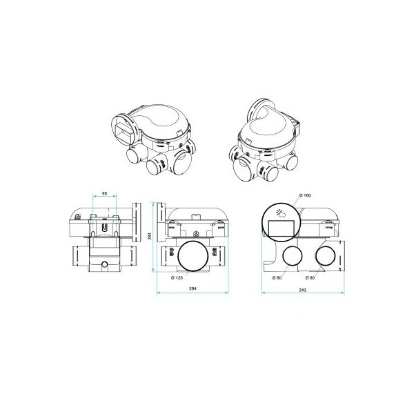 Kit VMC EasyHOME PureAIR Classic