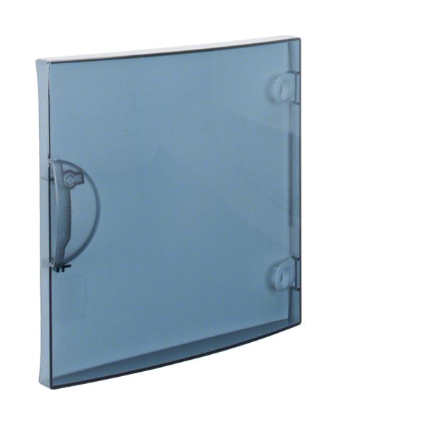 Porte transparente pour coffret 1 rangée 13 modules - GD113A - Hager - GP113T