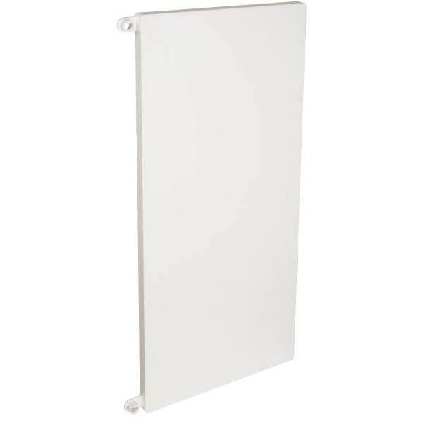 Porte blanche référence GTL52PU de la marque Solera. A joindre avec le coffret 4 rangées - 52 modules réf. GTL52 - Solera.