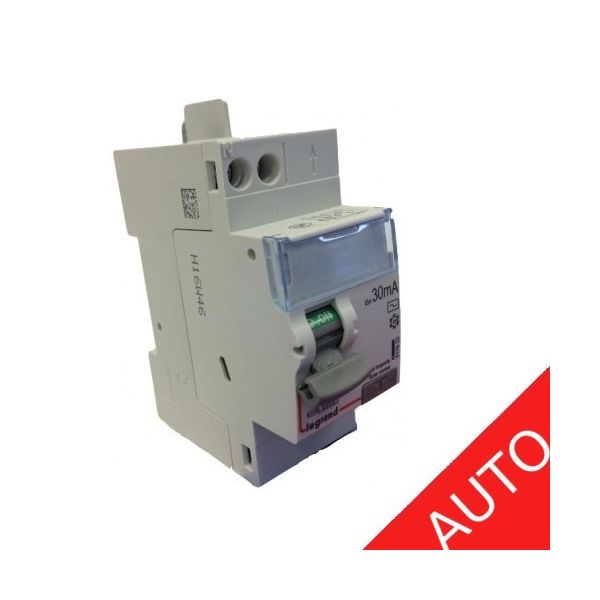 Inter différentiel vis/auto 63A type A sans adaptateur - Départ haut - Legrand - 411651 