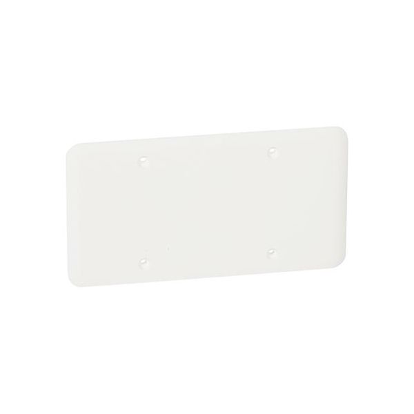 Couvercle universel Batibox pour boîte Batibox 2 postes 155x85mm 080182 Legrand