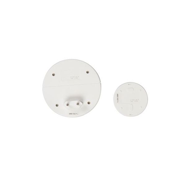 Kit Confort carillon sans fil et sonnette à brancher avec 15 mélodies - blanc - Legrand - 094254