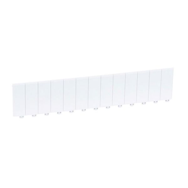 Obturateur blanc 13 modules séparable Legrand 001662