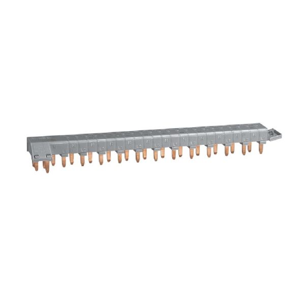 Peigne d'alimentation tétrapolaire tête de groupe HX³ 12 modules Legrand 405201