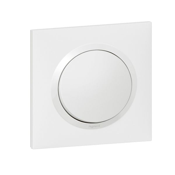 Interrupteur ou va-et-vient avec plaque - DOOXIE Blanc LEGRAND