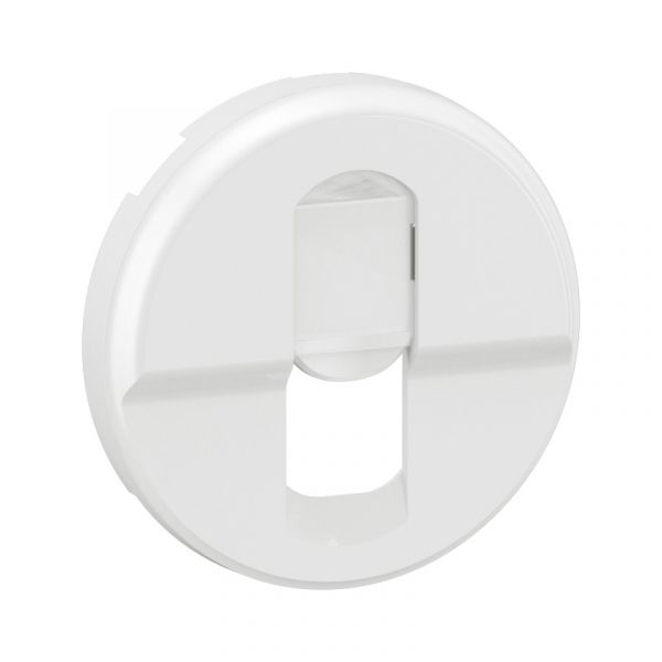 Enjoliveur prise RJ45 cat.6 Grade 3 Céliane Blanc - CB0346