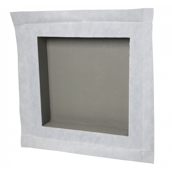 Niche à carreler étanche profondeur de 9 cm de la marque Marmox. Format intérieur. Dimensions 30x30x9 cm.