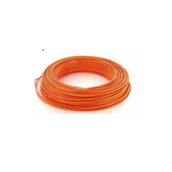 Fil H07VU 1.5mm² Orange en 100m -  FIL000705