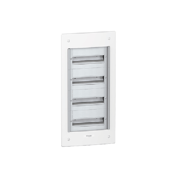 Coffret encastré Pragma 4 rangées de 18 modules