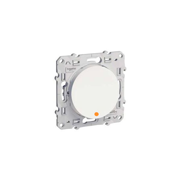 Schneider - Poussoir lumineux Odace - Blanc - S520276