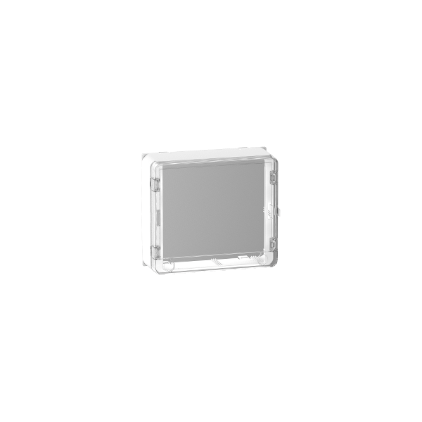Habillage + porte transparente panneau de contrôle 13 modules