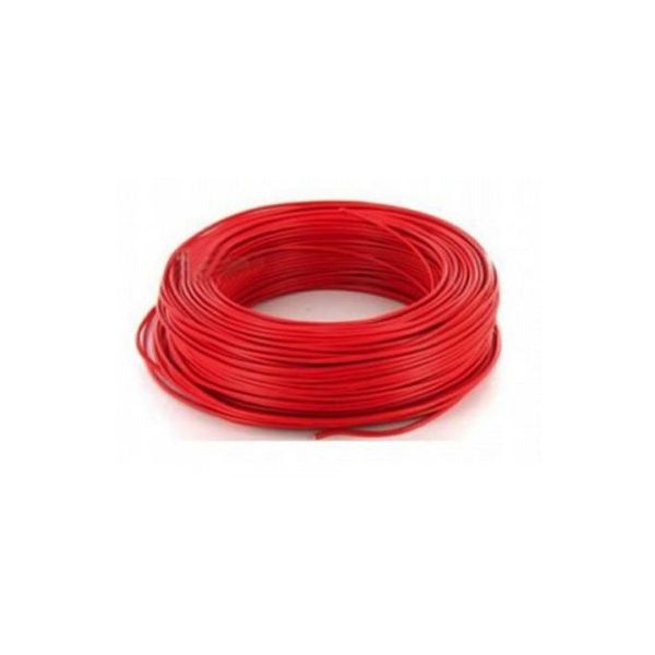 Fil H07VU 1.5mm² Rouge en 100m - FIL000205 