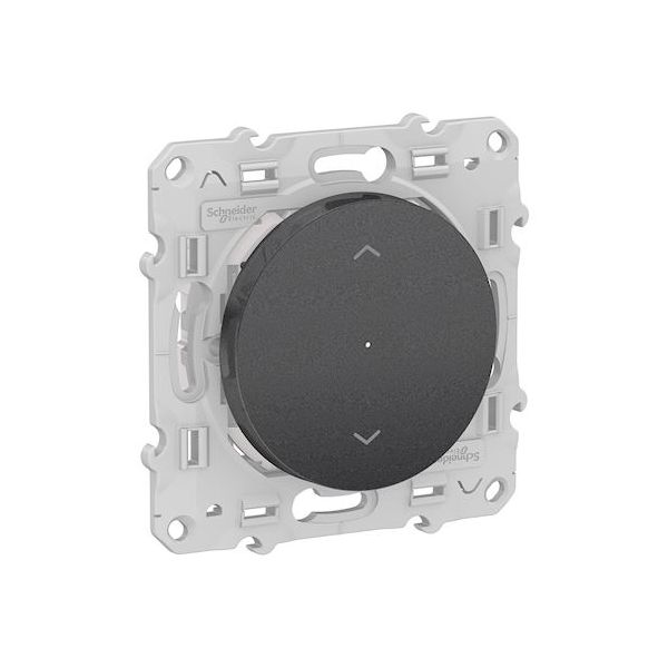 Interrupteur Volets-roulants connecté Odace Wiser zigbee - Anthracite