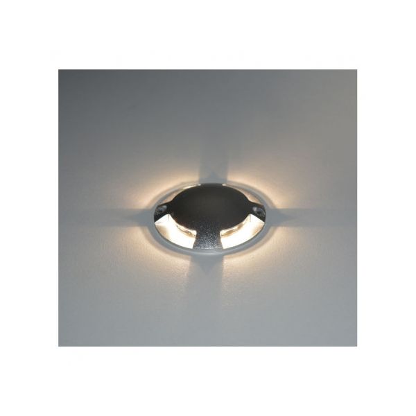 Spot LED Balise Rond 4 diffuseurs 1W 4000°K - Vision-EL - 70780 