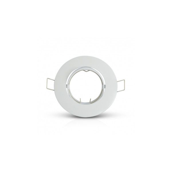 Support plafond Rond Orientable Blanc Ø93 mm