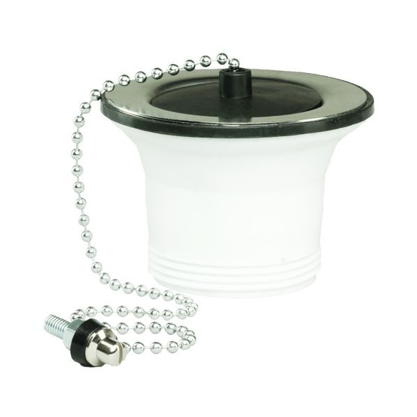 Bonde à bouchon pour lavabo bidet et évier Ø 70 Chaînette 42 cm laiton  vieilli - TRES 9134746051 - Vita Habitat