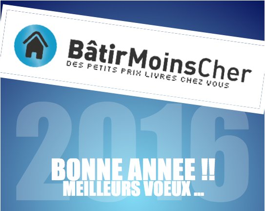 Bonne année ! Meilleurs vœux pour 2016 !