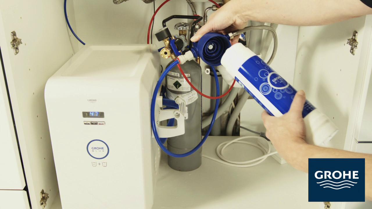 Filtre et station technique Grohe Blue
