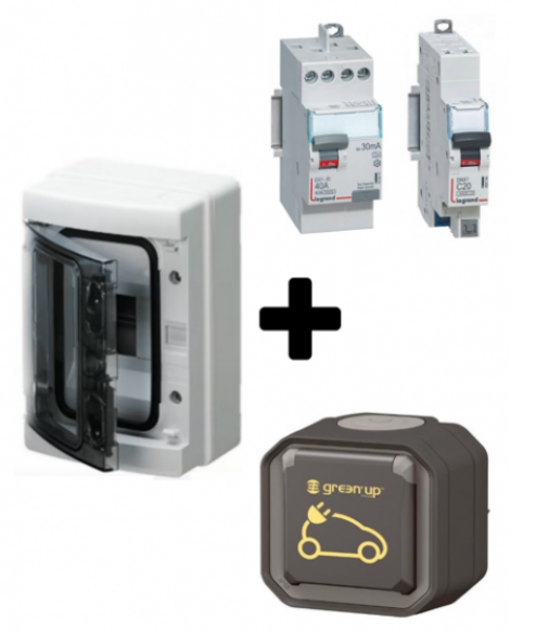 Prise recharge véhicule électrique moins chère.