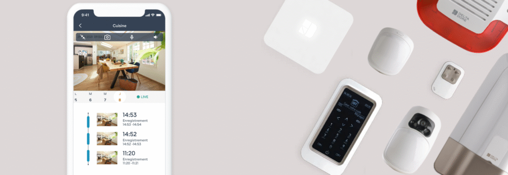 Présentation de l'application Tydom avec des produits Tyxal